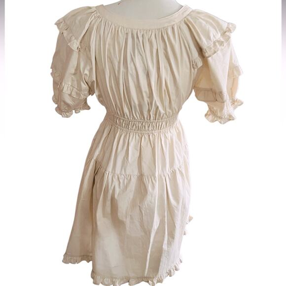 En Saison - NATURAL SVETA MINI DRESS SIZE LARGE NWT - Picture 9 of 10